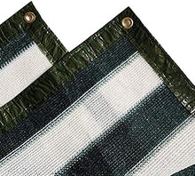 Rete ombreggiante Tessuto ombreggiante all'85% con asola Verde Scuro + ombreggiatura biancaZHENG
