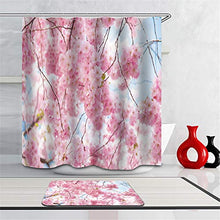 LIYAN Combinazione Bagno. Immagini Chiare E Colori Vivaci Rendono Il Tuo Bagno Pieno di Vita. Accessori da Bagno. Bellissimi Fiori di Ciliegio.