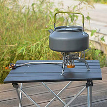 BIOBEY Tavolini da Campeggio Portatili Tavolo da Esterno Portatile in Alluminio: Tavolo Pieghevole Rigido in Borsa per Picnic, Campeggio, Spiaggia, Barca, Utile per Cenare E Cucinare con Fornello