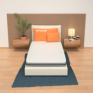 AILIME SRL Materasso Memory Foam Singolo 80X195 Alto 22 CM Ortopedico con Dispositivo Medico Materasso SOMMO