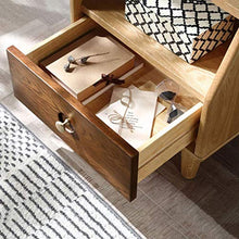 lqgpsx Comodino in Rovere armadietti da Camera da Letto minimalisti Moderni,Solido e Durevole Resistente alla corrosione,scaffale rispettoso dell'ambiente