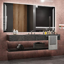 ARTTOR Specchio LED Premium - Dimensioni dello Specchio 100x60 cm - Specchio per Bagno - Specchio a Muro - Specchio con Illuminazione - Pronto per Essere Appeso M1ZP-02-100x60 - Bianco Freddo 6500K