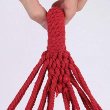 Camping Amaca Hanging Garden Hammock ispessite tela resistente Hammock portatile per Viaggi, Beach, Backyard (RED)