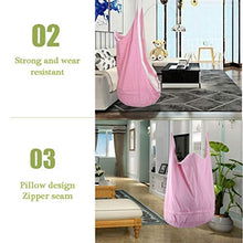 liangzishop Swing Amaca Verde Seat Swing Carrello del Cotone del Bambino della Tela di Canapa a Battente Adatto for Uso Interno ed Esterno Altalena da Giardino