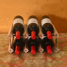 CAIJINJIN Wine Rack Cremagliera del vino, vino rack di storage rack di legno stand di esposizione cremagliera del vino, in legno massello, 130 millimetri * 235 millimetri * 320 millimetri Conservazion