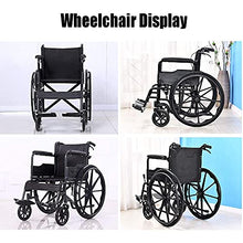 Sedie A Rotelle Leggere per Adulti - Forniture Mediche - Drive Medical Walker - Poggiagambe Sollevabili per Un Comfort Extra, Nero A