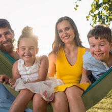 flintronic Amaca da Giardino, Amaca da Esterno per Giardino, Massima capacità di Carico 300KG, Amache di Cotone per Esterno Campeggio Viaggio, 2xMoschettoni Premium, 1xCinghia in Nylon Inclusi, Verde