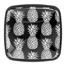 Frutta disegnata a mano Pomelli per Porta Set di 4 Pomelli per Mobili Manopole per Cassetti Cucina Armadio Vetro