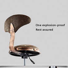 XSN Accessories Sgabello da Lavoro con Ruote Sedie da Bar Cromato Regolabile Girevole Sgabello di Bellezza Sgabello da Lavoro Grande Sedia da Barbiere Parrucchiere Sgabello