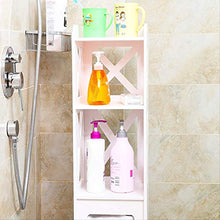 QCoo0 Rack Toilette Pavimento Toilette Senza Foro Senza Fori Bagno Impermeabile Collezione Lavatoio Armadietto Lavatoio