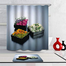 LIYAN Combinazione Bagno. Immagini Chiare E Colori Vivaci Rendono Il Tuo Bagno Pieno di Vita. Accessori da Bagno. Piante di Diversi Colori.