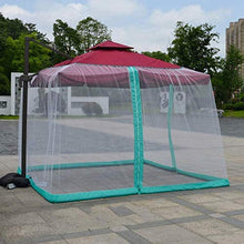 Ombrellone Outdoor Garden Mosquito Copertura Ombrellone Insect Screen Canopy Umbrella Mosquito Patio Tavolo Scoperta Ombrello