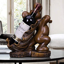 ZGPTX Scultura per Statue Decorazione Creativo Wine Rack Ornament Rat Wine Rack Modern Simple TV Cabinet Decoration Gift
