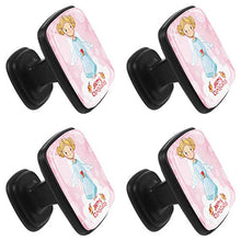 Biglietto di auguri con il Natale Pomelli per Porta Set di 4 Pomelli per Mobili Manopole per Cassetti Cucina Armadio Vetro