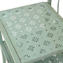 LXLH Panca da Giardino Sedile retrò in Ferro battuto Sedile da Giardino, Balcone Esterno terrazza Salotto Salotto, Panca Decorativa in Metallo con Schienale/bracciolo/ripiano, Adatto per prat
