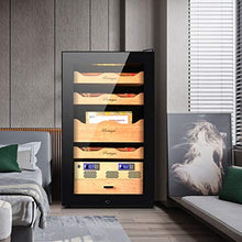 Umidificatori Humidor Armadio Per Sigari In Legno Di Cedro Compressore Per Il Controllo Della Temperatura E Dell'umidità Armadio Idratante Per Tabacco Domestico Temperatura E Umidità Precise