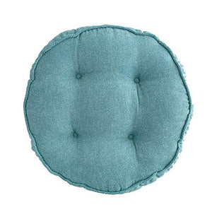 XQWZM Peluche Rotondo Cuscini Sedie,Spesso Colore A Tinta Unita Cuscini per Posti A Sedere sul Pavimento,per Lo Yoga Soggiorno Divano Balcone All'Aperto Cuscino da Meditazione-F 45 cm di Diametro