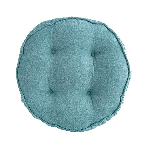 XQWZM Peluche Rotondo Cuscini Sedie,Spesso Colore A Tinta Unita Cuscini per Posti A Sedere sul Pavimento,per Lo Yoga Soggiorno Divano Balcone All'Aperto Cuscino da Meditazione-F 45 cm di Diametro