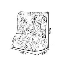CJC Cuscino per comodini Cuscino per Lettino Lettino per Letto Cuscino per cuccetta Divano Letto Relax Soggiorno (Colore : T2, Dimensioni : 45om­)