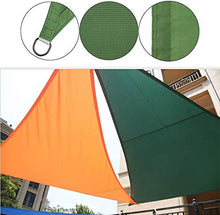 Vele parasole LQ Ombra Cloth Triangolo Canopy, Super Resistente, più Spesso, di Blocco la dannosa Luce, Sole Vela Ombra for Patio Yard pergolato Esterno Giardino, Tende da Sole Shelter
