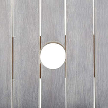 FAMIROSA Tavolo da Giardino Grigio Slavato 200x90x74 cm Legno di Acacia