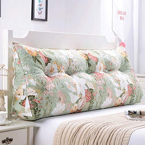 HYY-YY - Testiera per divano con schienale doppio, morbida, per letto Tatami, cuscino lombare (colore: L, dimensioni: 135 cm)