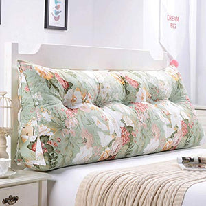 HYY-YY - Testiera per divano con schienale doppio, morbida, per letto Tatami, cuscino lombare (colore: L, dimensioni: 135 cm)