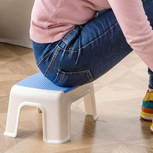 YUDIAN Sgabello Nuovo Sgabello per Uso Domestico Piccolo Sgabello Quadrato Piccolo Sgabello in plastica Ispessita Sgabello per Uso Domestico Sgabello Quadrato Moda Creativa Panca da Bagno Sedia da