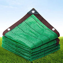 Senza marchio DANDAN Net Ombra Schermo Solare Crittografia Ispessimento Ombra Net Tetto/Cortile/Balcone/Auto/Succulente Ombreggiatura Pin Piatto Verde (Size : 4 * 8m)