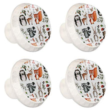Süßes Tier 4 PCS Pomelli per Porta, Pomolo per Mobile, Pomelli per Mobili con Viti, Maniglia per Armadietto, Pomelli per Porta, Pomelli per Cassetti per Porta, Armadio, Cassetto e Credenza