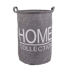 XIXIAO - Scatole semplici in cotone e lino, per armadi, cassetti, armadio, cassettiera, 30 x 40 cm, colore: Grigio chiaro