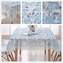 WSJIABIN - Tovaglia in poliestere e cotone, con stampa digitale, riutilizzabile, rettangolare, adatta per interni ed esterni, 90 x 220 cm