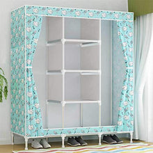 XuQinQin Cloth Armadio, Assemblea Cloth Armadio, Guardaroba Semplice, Doppio Armadio, Multi-Funzione Cloth Armadio Armadio (Size : 105x43x167cm)