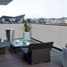 WSTERAO Frangivista per Balcone Protezione dal Vento Protezione dal Vento Protezione dal Sole Rete ombreggiante Rete da Balcone Protezione dalle intemperie Protezione UV 100% Protezione della Privacy
