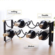 Classico Ferro impilabile vino del supporto rack con bagagli Banco di vino vino rack modulare rack robusta Bottle Holder Vino Armadio magazzino |Bottiglie di vino Organizzatore Legno Cabinet Heavy Dut