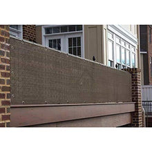 FREEDOH Copertura Schermo Privacy Balcone 3,5 Piedi X 16,4 Piedi Rete Schermi Ponte Rete a Rete Recinzione Protezione Balcone Tenda Sole Antivento per Patio Recinzione Cortile Veranda,0.9x5m
