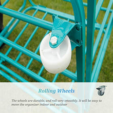 LXFA Carrello Porta Palline Portapalline Pieghevole con Ruote/Coperture - Carrello Portaoggetti Portatile per Palline Sportive in Metallo - per Il Giardino della Scuola Materna