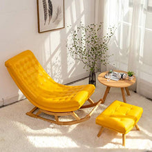 Sedia a dondolo Sedia a sdraio patio giardino Vacanze Lettino prendisole Sedia relax Sedia relax Sedia da lettura per il tempo libero Sedia divano Sedia reclinabile per donna incinta Sedia a riposo