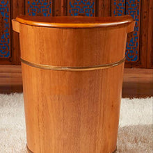 ZMYP Foot Spa Piedi Vasca Piede Bagno barile di Legno Piede Secchio Piede Massaggio pediluvio Salute barile