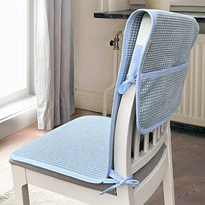 XHNXHN Set di Cuscini per Sedile Lungo e Profondo, griglia Cuscini per Sedia Monopezzo Cuscini per sedie per Tavolo da Pranzo congiunti Cuscini per sedie per Interni per Esterni Decorazioni per la