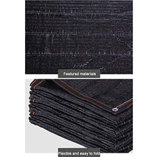XIAOXIAO Rete ombreggiata Rete di Protezione Solare Rete di Protezione Solare Criptata Addensata al 95% for Strutture All'aperto E attività Blocco UV Nero (Size : 10x10m)