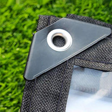 Waterproof MDELRuldeⓘ Balcone Teloni Impermeabile Trasparente, telone Impermeabile in plastica,Spessore 0,2mm Copertura Esterna per Tende da Sole Serra vegetale (Color : Chiaro, Size : 2x2m)