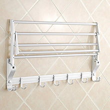 Portasciugamani Spazio Alluminio Portasciugamani Rack Free Punching Ciondolo Bagno Hardware Rack Punch 02
