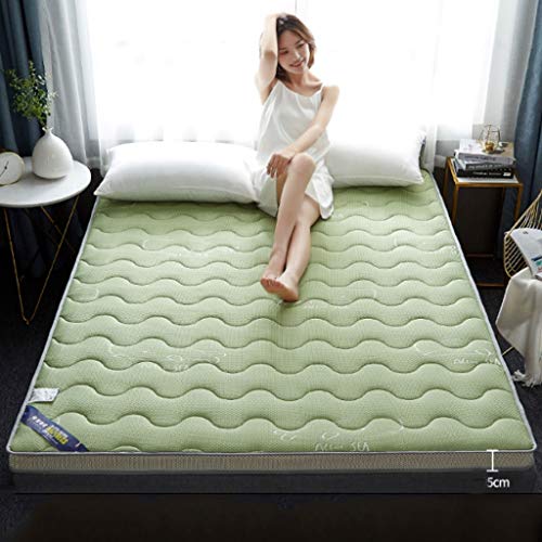 GLzcyoo Dormire Tatami Tappetino, Traspirante Futon Tatami Mattress Pad Soft Spessore Giapponese for dormitorio Materasso (Color : B, Size : 1 * 2m)