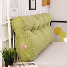 Cuscino per divano, lavabile, facile da pulire, per camera da letto, soggiorno, per genitori, amanti del bambino, cuscino di riposo, Puro cotone., Verde, 180 cm