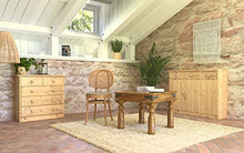 Steens Mario, Comodino, Beige (Oliato), 73 x 78 x 35 cm