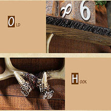 ZLININ Y-Longhair Antlers Americani Hook Artigianato Creativo casa Bagno mensola del Bagno portasciugamani Parete Antique Decorazioni d'attaccatura Mensole Bagno
