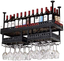 KDMB Scaffali per Vino in Stile Scaffale per Vino in Metallo Scaffale in Ferro per Bar Scaffali galleggianti per Uso Domestico Loft (Dimensioni: 120 * 31 cm)