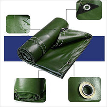 MTYLX Tarpaulin All'Aperto, Telo Impermeabile Pesante Tarpa Tessuto Di Tela Di Tela Di Tela Spessa Linoleum Sole Panno Panno Capannone Resistente All'Usura Pvc 0.7Mm - 700 G/M²,Verde,2X 3M.