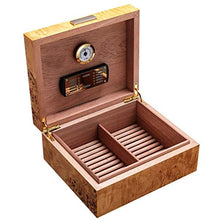 ZYING Legno Cigar Box, Cigarette Box Mini Portatile Humidor Cigar Box Cigarette Legno Storage Case del Contenitore (Dimensione: 27x22.8x11.5cm)